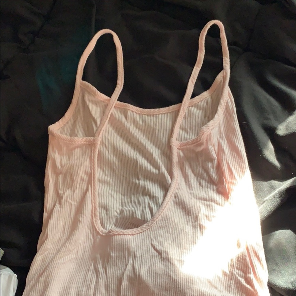 Low back American apparel bodysuit